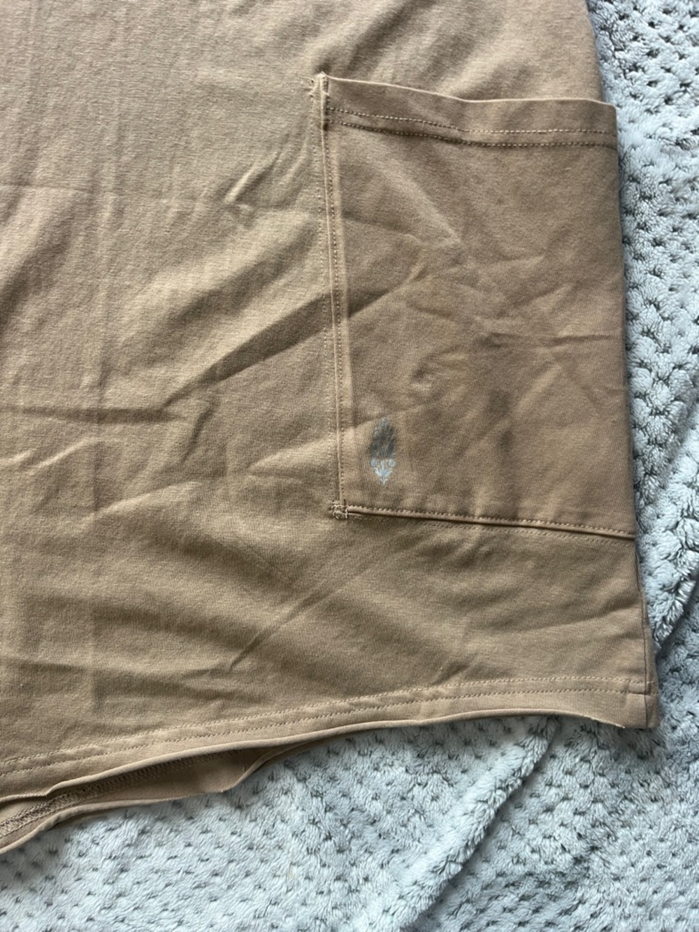 FP Movement by Free People Light Brown Short Sleeve Romper - Picture 5 of 8